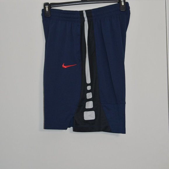 Nike Other - Nike Shorts Elite Basketball Mens Blue Black DriFit